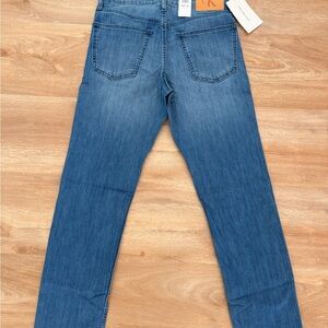 Calvin Klein Jeans Men’s 32x34 Light Wash Straight Fit Stretch Denim NWT